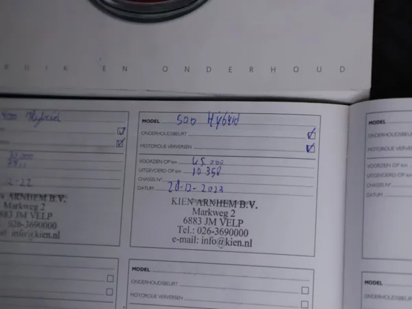 Photo 16 of 20 of ZFA3120000JD79252 Fiat 500 1.0 Hybrid Pop