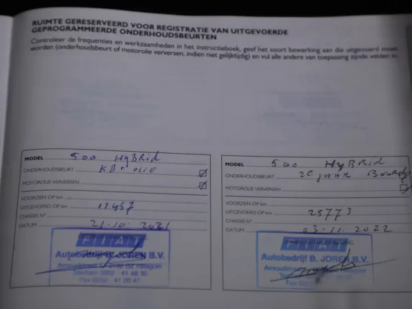 Photo 17 of 21 of ZFA3120000JE13502 Fiat 500C 1.0 Hybrid Pop Softtop DAB