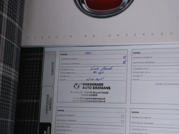 Photo 18 of 22 of ZFA3120000JE47103 Fiat 500 1.0 Hybrid Lounge Airco