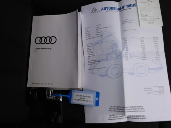 Photo 28 of 33 of WAUZZZF54KA021075 Audi A5 Sportback 40 TFSI Design Pro Line Plus