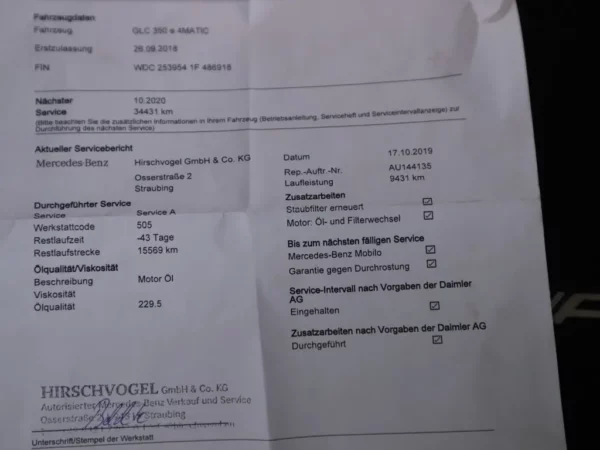 Photo 32 of 37 of WDC2539541F486918 Mercedes-Benz GLC 350e 4MATIC AMG LED