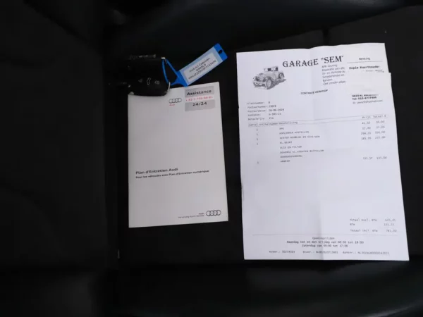 Photo 21 of 26 of WAUZZZ8V5F1133404 Audi A3 Cabriolet 1.4 TFSI CoD Ambition Pro Line Plus Softtop Stoelverw.