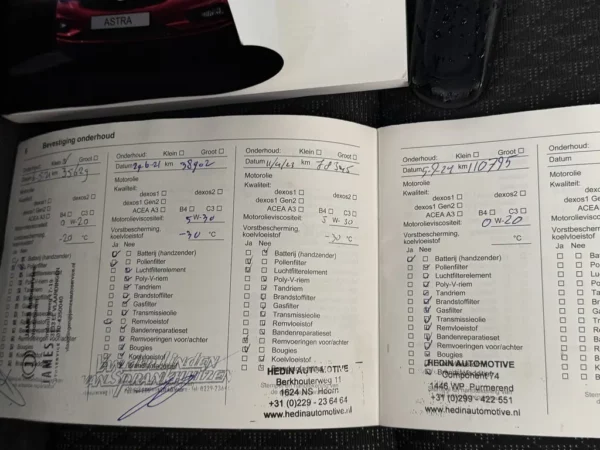 Photo 22 of 26 of W0VBE8EA5K8056052 Opel Astra Sports Tourer 1.0 Turbo Business