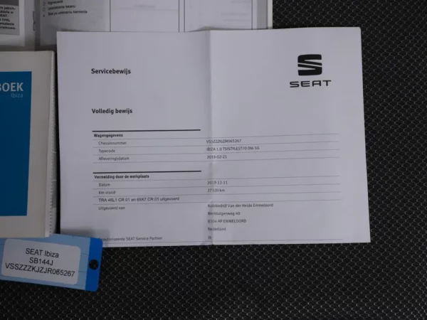 Photo 24 of 28 of VSSZZZKJZJR065267 SEAT Ibiza 1.0 TSI (5-drs Hatchb.)