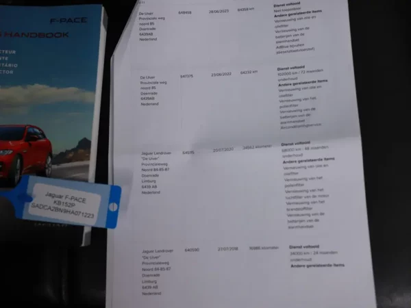 Photo 25 of 29 of SADCA2BN9HA071223 Jaguar F-Pace 2.0 Aut. Portfolio AWD 20d