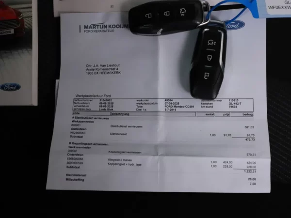 Photo 26 of 30 of WF0EXXWPCEFL17297 Ford Mondeo 1.5 Titanium Navi