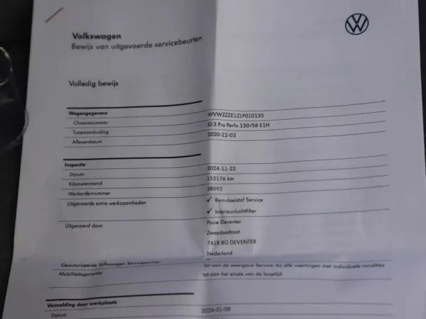 Volkswagen ID.3 First Plus 58 kWh