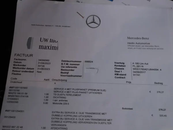 Mercedes-Benz A-Klasse 180 Aut. Business Solution AMG