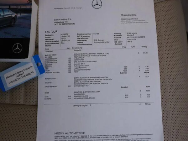 Mercedes-Benz S-Klasse 560 e Lang Premium Plus