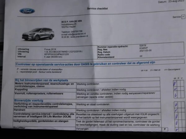 Ford FOCUS Wagon 1.0 EcoBoost Hybrid Trend