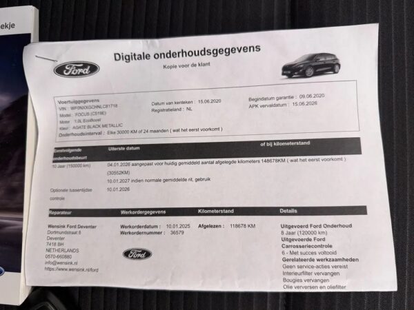 Ford Focus 1.0 EcoBoost Titanium Business