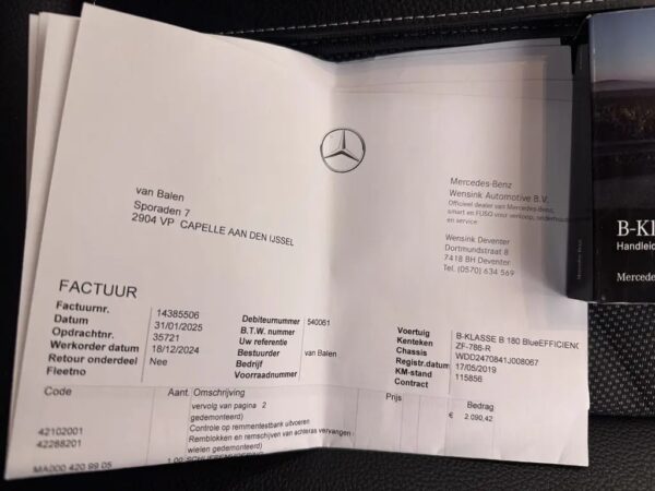 Mercedes-Benz B-Klasse 180 Advantage Aut. Sp.stoel