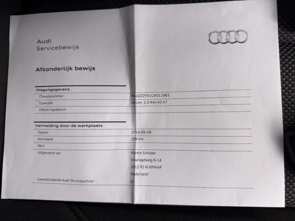 Audi A4 Limousine 2.0 TFSI S-Tronic Ultra Pro-Line