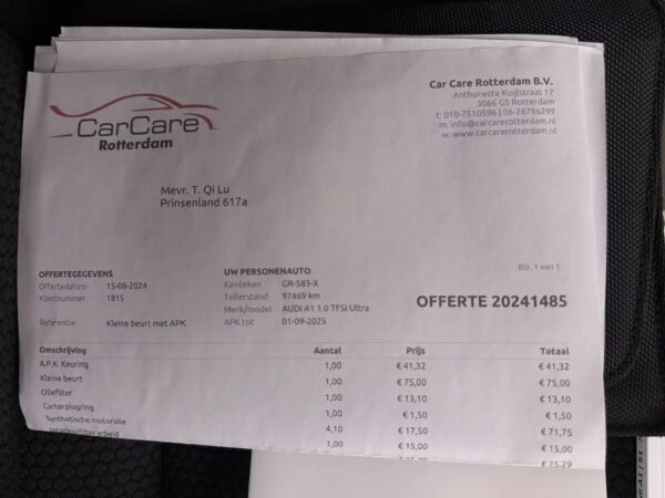Photo 20 of 24 of WAUZZZ8X5GB017407 Audi A1 1.0 TFSI S-Tronic