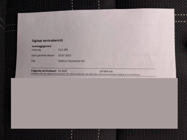 Photo 20 of 24 of WDD1173421N254709 Mercedes-Benz CLA-Klasse 180 Ambition