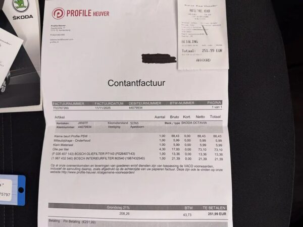 Skoda Octavia 1.0 TSI Greentech Style Business
