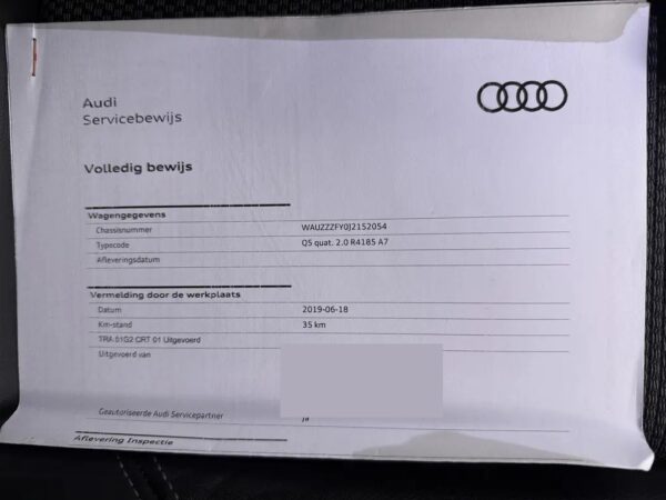 Audi Q5 2.0 TFSI S-Tronic Quattro Sport S-Line