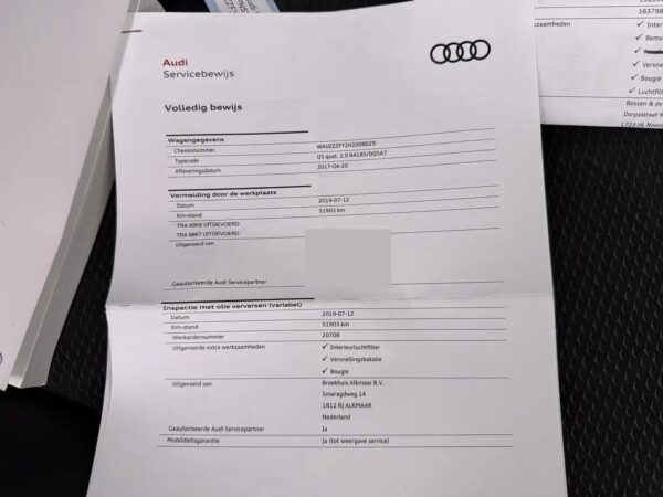 Audi Q5 2.0 TFSI Aut. quattro Sport Pro Line S