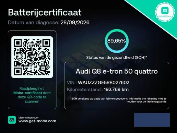 Audi Q8 e-tron 50 quattro Advanced Edition