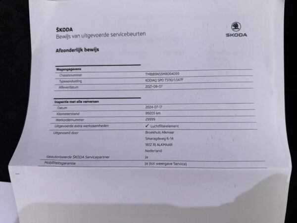 Skoda Kodiaq 1.5 TSI DSG Sportline 7p.