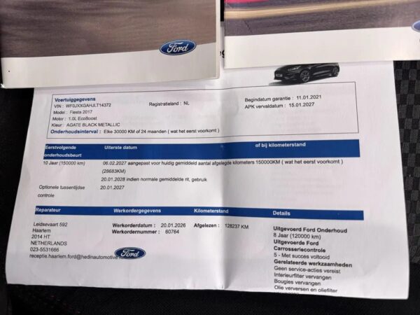 Photo 23 of 23 of WF0JXXGAHJLT14372 Ford Fiesta 1.0 EcoBoost ST-Line X