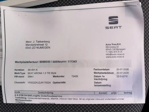 SEAT Arona 1.0 TSI Aut. Xcellence Business Intense Navi