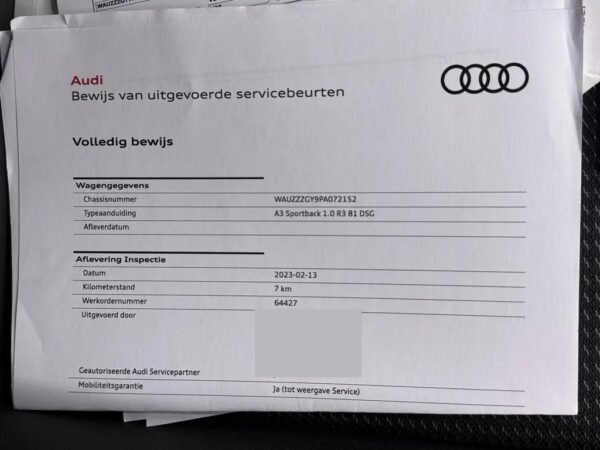 Audi A3 Sportback 30 TFSI AUT. S Edition