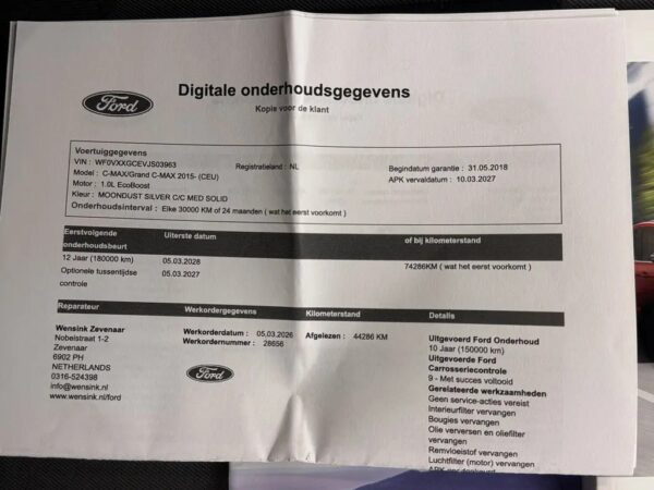 Ford C-MAX 1.0 Sport Navi