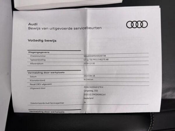 Photo 30 of 31 of WAUZZZ4M5HD026738 Audi Q7 3.0 TDI e-tron quattro Sport LED-Matrix